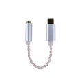 thumbnail image 2 of Cable Convertidor De Tipo C A 3,5 Mm Plata Universal Multifuncional Dac Hifi Tipo-C A Conector De Audio Dongle Cable Adaptador De Auriculares Para Computadora Teléfono Tablet matsuzay EL009122-00, 2 of 6