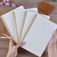 thumbnail image 3 of A5 Kraft Cover Thick Coil Notebooks Notepad Journals Students Diary Book Office Stationery, 3 of 7