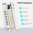 thumbnail image 3 of Protector contra sobretensiones, cable PLUGTUL de 7 salidas y 15 pies, 3 of 9
