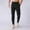#Black, variant on DPTALR George Men's Cargo Joggers Slim Fit High Waisted with Drawstring,Zip Pockets,Quick Dry,Lightweight,Black Big and Tall Men S