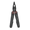 Black, variant on Swiss Tech Praktisch Aus-8 Steel 17-in-1 Folding Multi Tool with Leather Sheath, Multi-Function