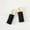 Black, variant on Cute Pet Claw Design Chair Leg Protectors, Usavan Soft Anti-Scratch Furniture Socks, Reusable Washable Elastic Chair Leg Covers for Table Desk Cabinet Floor Protection