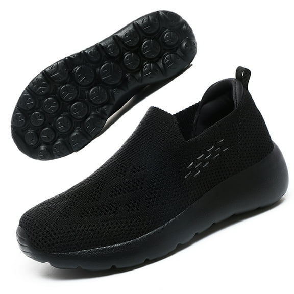 YOURDIARY Womens Walking Shoes Slip on Comfortable Sneakers for women with Arch Support