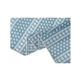 thumbnail image 5 of Women's Floral Fresh 26.7'' Square Scarf Cotton Satin Floral Pattern Neckerchief for Gift Travel Office One Size Blue, 5 of 6
