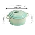 thumbnail image 4 of French Onion Soup Bowl with Handle Ceramic Serving Bowl Microwave Dishwasher Oven Safe Stackable Ergonomic Handles for Stew Pasta Oatmeal Gift, 4 of 8