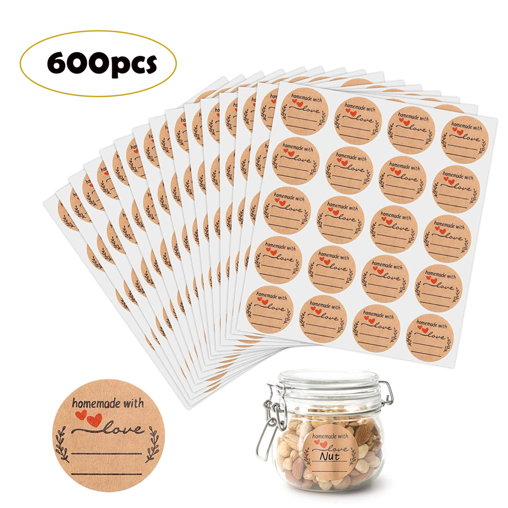 600PCS Self Laminating Name Labels Identify Your Belongings Name Tags for  Sippy Cup Baby Day Care Essentials Type A