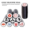 thumbnail image 2 of Golf Ball Stamper Stamp Marker Impression Seal Quick-dry Plastic Multicolors Golf adis Accessories Symbol Gift For Golfers Rabbit, 2 of 6