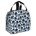 thumbnail image 2 of Salouo black Skull white for Unisex Lunch Bag Leakproof Lunch Tote Large Capacity Reusable Insulated Lunch Box Cooler Lunch Container for Work/Office/Picnic/Travel-Black, 2 of 8