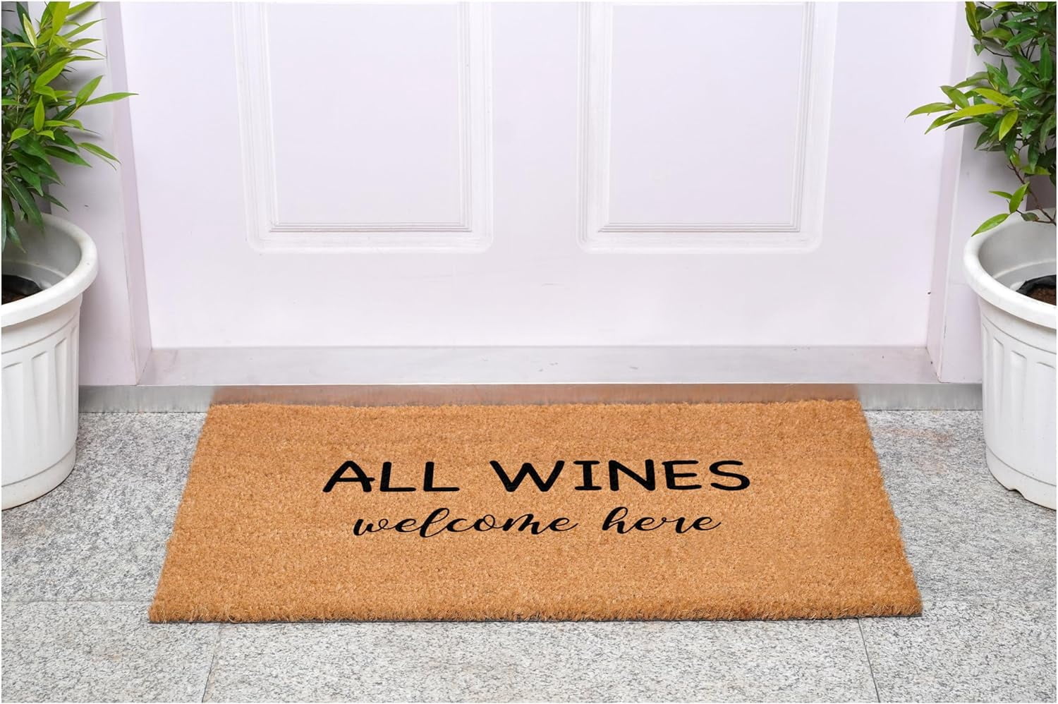 Calloway Mills 113481729 All Wines Welcome Here Doormat 17" x 29"
