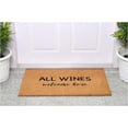 thumbnail image 3 of Calloway Mills 113481729 All Wines Welcome Here Doormat 17" x 29", 3 of 4