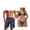 Bats, variant on Couple Swimsuits Matching Set 250th Anniversary Flag Women Sexy Bikini Set Brazilian Cheeky Bathing Suit and Men's Swim Trunks Quick Dry Board Shorts Swimsuit Swimwear Bathing Suit