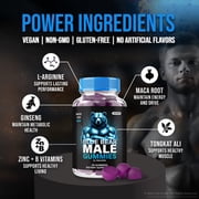 (2 Pack) Blue Bear Gummies – Official BlueBear Formula with Clean Ingredients for Steady Energy, Support Active Performance & Daily Routine | Easy-to-Chew Gummys (120 Gummies)