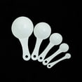 thumbnail image 2 of Lot 5 pcs 100ml / 50ml / 15ml / 5ml / 1ml Dispensers Plastic Measuring Spoons., 2 of 6