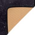 thumbnail image 4 of Night Sky Stars Moons 63''x48'' Plush Memory Foam Bath Mat, Soft, Absorbent, Non Slip, Durable, 4 of 7