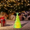 thumbnail image 4 of LED Christmas Tree Lights Battery Operated Tabletop Decoration, PC Material Artificial Mini Christmas Tree with Lights for Fireplace Mantel Windowsill Bedroom Living Room Holiday Party Decor, 4 of 8