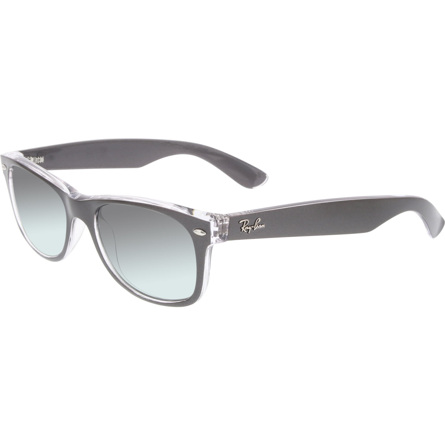 RayZor Uv400 GunMetal Grey Sports Wrap Sunglasses Blue Mirrored Lens RRP£49 220 