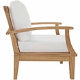 thumbnail image 3 of Modway Marina 6-Piece Outdoor Patio Teak Sofa Set in Natural White, 3 of 8