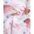 thumbnail image 4 of Princess Rose Toddler Girls Underwear Pointelle Knit Soft Cotton Hipster Underwear Panties 5 Pack, 4 of 7