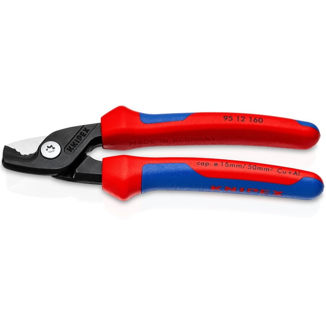 KNIPEX 95 12 160 SB Tijeras cortacables StepCut 160 mm