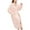 #1 Pink, variant on Luxalzxs Long Hooded Robe for Women Solid Color Full Length Bathrobe Winter Warm Pajamas Shower Nightgown Housecoat with Pockets