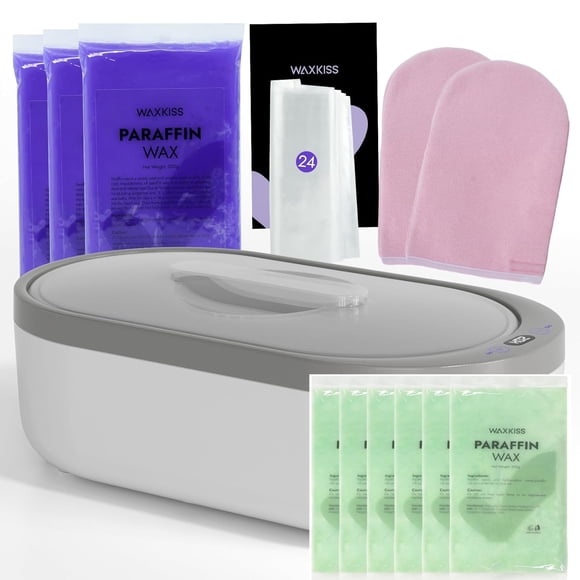 paraffin wax machine with an extra box of wax