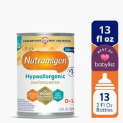 Nutramigen Hypoallergenic Concentrate Baby Formula, Colic Relief from Cow's Milk Allergy Starts in 24H, 13 Fl Oz Can