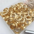 thumbnail image 2 of 103 Pcs Tarp Grommet Repair Installation Kit Tent Awning Canopy Brass Ring Flags, 2 of 10