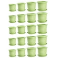 thumbnail image 4 of Fankenuo Large Resin Flower Pots with Drainage Tray - Set of 5 for Home & 14*12cm, 4 of 9