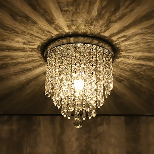 10 Diy Crystal Chandelier Lamp Flush, Rv Dining Light Fixture