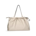 thumbnail image 2 of Women's Faux Leather Oversized Drawstring Pouch Tote, 2 of 5