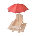 thumbnail image 2 of DYNWAVECA Squirrel Feeder Fun Weatherproof Chipmunk Feeder for Garden Backyard Outside Brown, 2 of 9