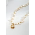 thumbnail image 6 of Elegant Vintage Gold Pearl Necklace with Pendant in 925 Silver, 6 of 6