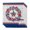 Red, Blue, White, Grey, variant on Patriotic American Flag Cloth Napkins, Blue Red Flowers Wreath Retro Beige Washable and Reusable Dinner Napkins Set of 2, Table Napkin for Kitchen Party Birthday Wedding Hotel Housewarming 20"x20"