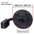 thumbnail image 4 of VONKY SAE to SAE 4Pin Adapter Adaptor Cable Portable Motorcycle Converter Dustproof Cap Extender Accessories Replacement, 4 of 6