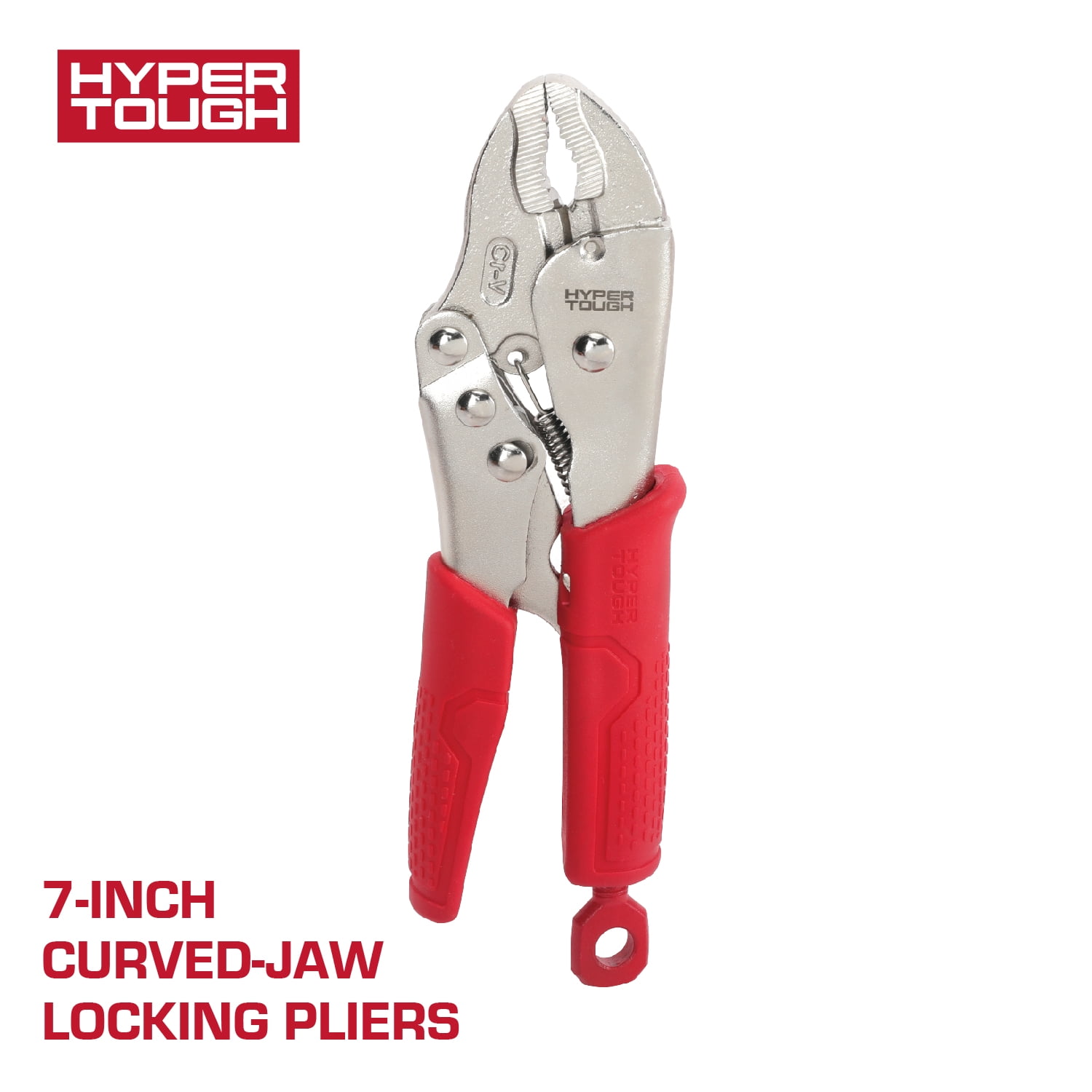 Hyper Tough 6-inch Long-Nose Locking Pliers with Triggerless