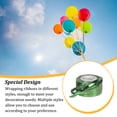 thumbnail image 3 of Billuyoard 100 Piezas Globos Cuerda Cadena Artesanía Curling Ribbon 10m Suministros para fiestas Decoraciones Bolsa de regalo Embalaje 5 mm Ancho Kits de decoración para fiestas Verde, 3 of 6