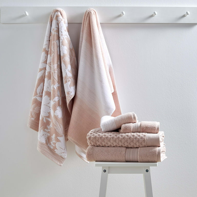 Better Homes & Gardens Signature Soft 6 Piece Solid Towel Set, Cherry Blossom Pink, Size: 6-Piece Bath Set