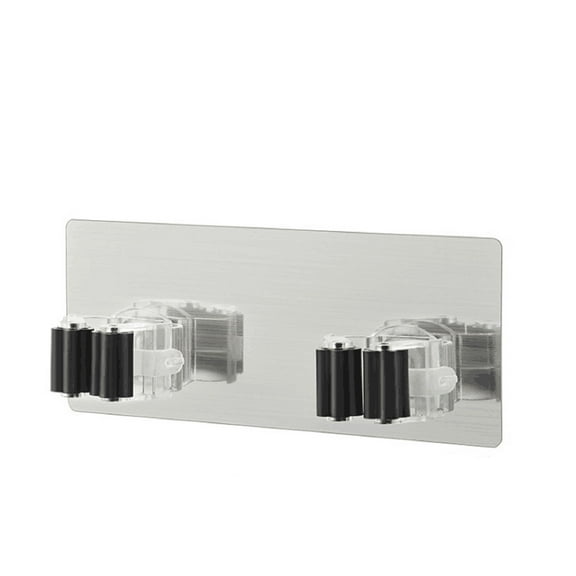 Needhep Door Hanger Hooks For Washroom Large Wall Hooks With Adhesive Strips, Panel Hooks Shop Retail Wall Hooks For Hanging Coat Towel Hooks, For Bathroom Shower (Black)