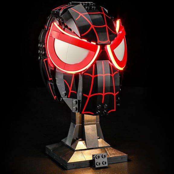 LED Light for Lego-76329 Miles Morales' Mask Building Blocks Model (Lego Set NOT Included)