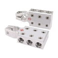 thumbnail image 1 of keepw Pack of 2 Car Battery Terminal Clamps Audio Positive Negative Port Connector, 1 of 6