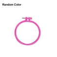 thumbnail image 1 of Opolski Plastic Cross Stitch Embroidery Hoop Circle Sewing Frame DIY Needlework Tool, 1 of 9