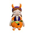 thumbnail image 1 of Muñecas Calabaza de Halloween Regalos para niñas Muñeca de Calabaza de Felpa Juguetes Blandos Naranja Sentado a una Altura de 10,5 Pulgadas, 1 of 5