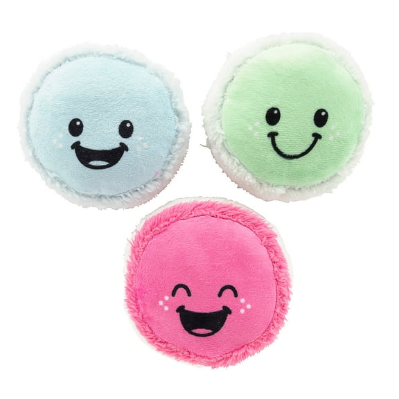 Plush Macaron Characters – 12 Pieces