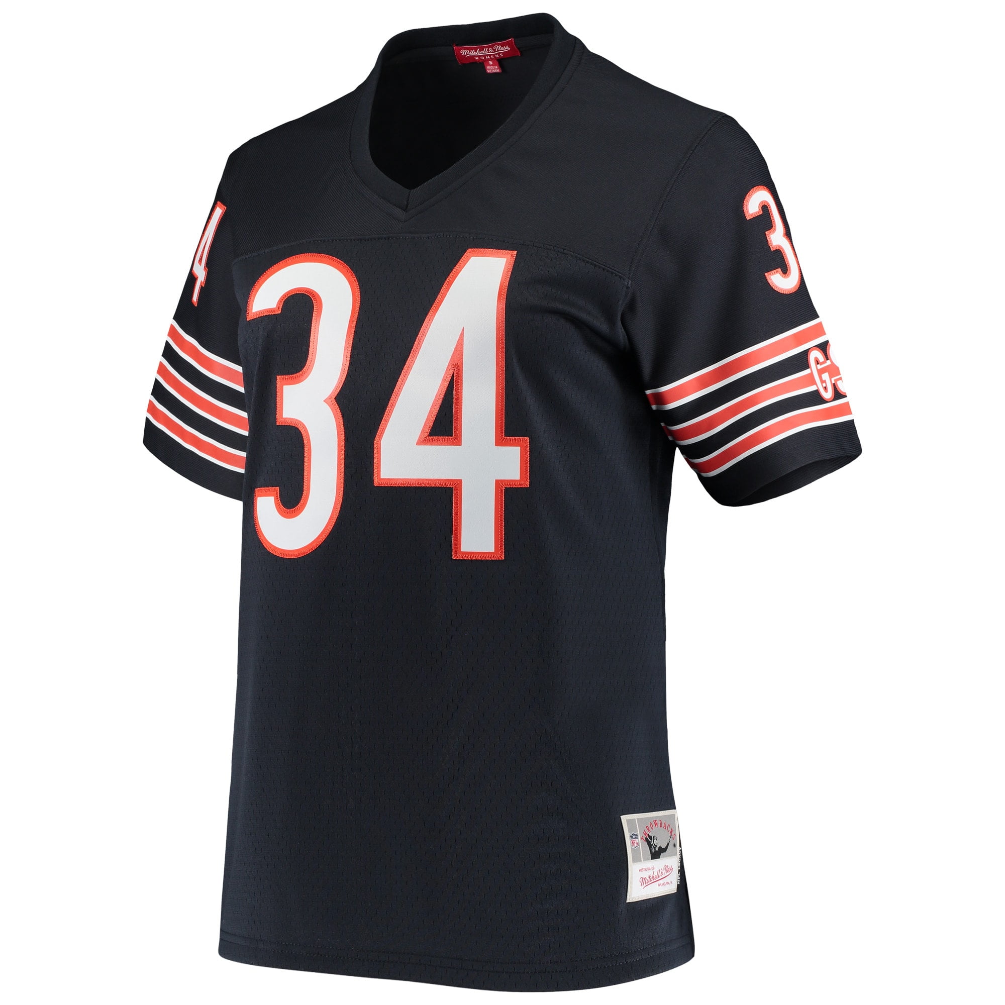 Women's Mitchell & Ness Walter Payton Navy Chicago Bears 1985 Legacy  Replica Jersey 