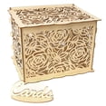 thumbnail image 2 of tssuouriy Wedding Card Box Elegant DIY Wedding with Lock Envelop Gift Card Boxes JM01372, 2 of 6