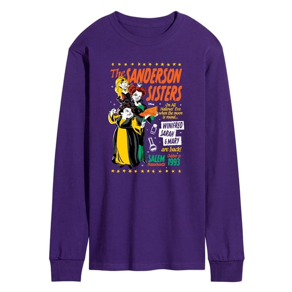 Hocus Pocus - All Hallows Eve Poster - Men's Long Sleeve Graphic T-Shirt