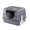 Deep Gray/Resin, variant on Enclosed Cat Litter Box with Scoop, Side Entry Cat Litterbox for Kitty & Multi-Cat, Anti-Leakage, Non-Sticky (Gray)
