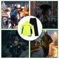thumbnail image 3 of Moluckfu 1Jgo Ropa De Lluvia Con Elementos Reflectantes Y Impermeable Para, 3 of 7