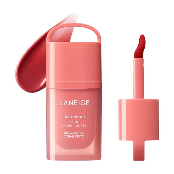 Tinte labial LANEIGE JuicePop Box Disco Coral hidratante