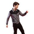 thumbnail image 2 of Men Checks Stylish Casual Jacket, 2 of 4